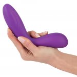 SWEET SMILE - ELASTYCZNY WIBRATOR Z 7 TRYBAMI WIBRACJI FIOLETOWY