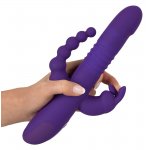 SWEET SMILE - WIBRATOR STYMULUJĄCY PUNKT-G ŁECHTACZKĘ I ANUS