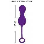 SWEET SMILE - ZDALNIE STEROWANE PIŁECZKI MIŁOŚCI FIOLETOWE