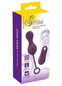 SWEET SMILE - ZDALNIE STEROWANE PIŁECZKI MIŁOŚCI FIOLETOWE
