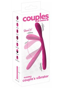 COUPLES CHOICE - SMUKŁY I ELASTYCZNY WIBRATOR Z 7 TRYBAMI WIBRACJI