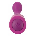 SWEET SMILE - ELASTYCZNY ZAKRZYWIONY WIBRATOR ZE STYMULACJĄ PUNKTU-G