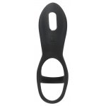 SWEET SMILE - PIERŚCIEŃ NA PENISA/JĄDRA Z VIBRO-STYMULATOREM ŁECHTACZKI