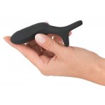 SWEET SMILE - PIERŚCIEŃ NA PENISA/JĄDRA Z VIBRO-STYMULATOREM ŁECHTACZKI