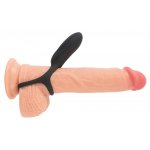 SWEET SMILE - PIERŚCIEŃ NA PENISA/JĄDRA Z VIBRO-STYMULATOREM ŁECHTACZKI