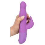 SWEET SMILE - SUPER WYTRZYMAŁY WIBRATOR KRÓLIKA FIOLETOWY