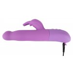 SWEET SMILE - SUPER WYTRZYMAŁY WIBRATOR KRÓLIKA FIOLETOWY