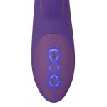 SWEET SMILE - WIBRATOR KRÓLIK Z POTĘŻNĄ ROTACJĄ I FUNKCJĄ PCHNIĘCIA