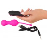 SWEET SMILE - ZDALNIE STEROWANE KULKI MIŁOŚCI VIBRO RÓŻOWE