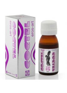 EROS-ART COCTEL - NATURALNY AFRODYZJAK W KROPLACH DLA KOBIET 60ML