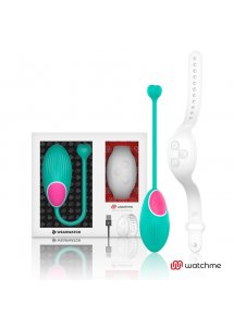 TURKUSOWE JAJECZKO WELLNESS WEAR WATCH Z BIAŁYM ZEGARKIEM