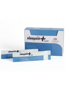 SIZEGAIN PLUS LUBE - CHŁODZĄCY LUBRYKANT DO CZĘŚCI INTYMNYCH 10SZT