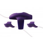 VEDO KIMI - NOWOCZESNY WIBRATOR NA PALEC 2 NAKŁADKI NA PALEC FIOLETOWY