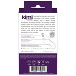 VEDO KIMI - NOWOCZESNY WIBRATOR NA PALEC 2 NAKŁADKI NA PALEC FIOLETOWY