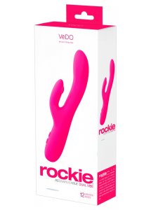 VEDO ROCKIE - WIBRATOR KRÓLICZEK DO PUNKTU G I ŁECHTACZKI RÓŻOWY
