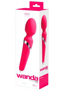 VEDO WANDA - EKSKLUZYWNY MASAŻER DO ŁECHTACZKI RÓŻOWY