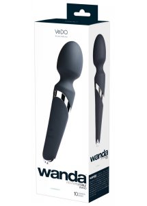 VEDO WANDA - EKSKLUZYWNY MASAŻER DO ŁECHTACZKI CZARNY