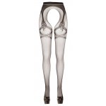 COTTELLI LEGWEAR - RAJSTOPY BEZMAJTKOWE Z WPLECIONĄ PODWIĄZKĄ I OZDOBNYM SZWEM