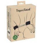 VEGAN FETISH - KAJDANKI Z ZAPIĘCIEM NA RZEPY I ŁAŃCUSZKIEM