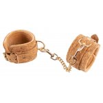 VEGAN FETISH - KAJDANKI POŁĄCZONE METALOWYM ŁAŃCUSZKIEM