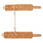 VEGAN FETISH - KAJDANKI POŁĄCZONE METALOWYM ŁAŃCUSZKIEM