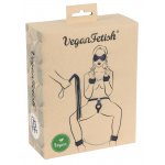 VEGAN FETISH - 5-CZĘŚCIOWY ZESTAW BDSM W SKÓRZANYM STYLU