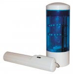 MTX 1 MASTURBATOR Z 2 PIERŚCIENIAMI Z KORALIKAMI NIEBIESKI