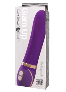 VIBE COUTURE - SILIKONOWY WIBRATOR GLAM UP DO PUNKTU-G FIOLETOWY