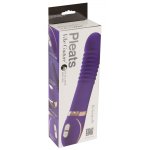 VIBE COUTURE - WIBRATOR PLEATS ZE SPECJALNYMI WYŻŁOBIENIAMI FIOLETOWY
