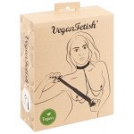 VEGAN FETISH - ZESTAW BDSM MANKIET NA SZYJĘ ZACISKI I PEJCZ