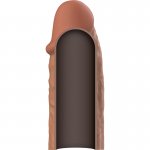 VIRILXL - REALISTYCZNA NAKŁADKA NA PENISA BRĄZOWA V3