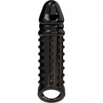 VIRILXL - REALISTYCZNA NAKŁADKA NA PENISA CZARNA V11