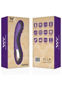 WOMANVIBE - SILIKONOWY WIBRATOR SUNNY G-SPOT FIOLETOWY