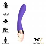 WOMANVIBE - SILIKONOWY WIBRATOR SUNNY G-SPOT FIOLETOWY