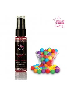 VOULEZ-VOUS - ROZGRZEWAJĄCY OLEJEK DO CIAŁA GUMA BALONOWA 35 ML