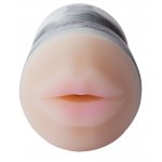 VULCAN - ELASTYCZNY MASTURBATOR W KSZTAŁCIE UST Z WIBRACJAMI