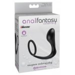 ANALFANTASY - PIERŚCIEŃ NA PENISA Z WTYCZKĄ STYMULUJĄCĄ PUNKT-P