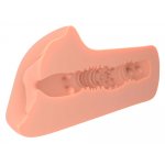 MASTURBATOR CIPKA Z TUNELEM STYMULUJĄCYM CIELISTY