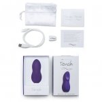 WE-VIBE - TOUCH II CICHY MASAŻER ŁECHTACZKI FIOLETOWY