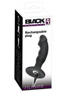 REALISTYCZNY KOREK ANALNY Z WIBRACJAMI-BLACK VELVETS