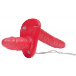 PODWÓJNY STRAP-ON WIBRATOR/DOUBLE STRAP-ON