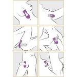 WIBRATOR PODWÓJNY BEAUMENTS DOPPIO FIOLETOWY