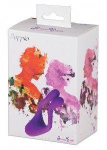 WIBRATOR PODWÓJNY BEAUMENTS DOPPIO FIOLETOWY