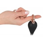 BELOU - WIBRATOR NA PALEC CZARNO/ZŁOTY