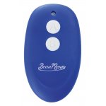 WIBRATOR PODWÓJNY Z PILOTEM BEAUMENTS DOPPIO 2.0 NIEBIESKI