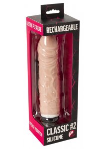 WIBRATOR REALISTYCZNY CIELISTY 20CM-CLASSIC SILICONE #2