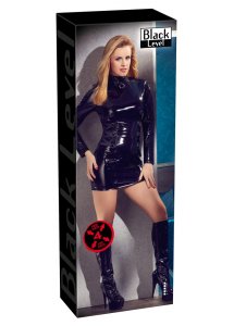 SUKIENKA WINYLOWA Z DŁUGIM RĘKAWEM/VINYL DRESS LONG SLEEVE