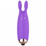 WOMANVIBE - SILIKONOWY STYMULATOR ŁECHTACZKI KRÓLIK BUGSY FIOLETOWY