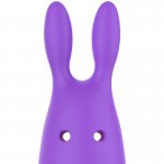 WOMANVIBE - SILIKONOWY STYMULATOR ŁECHTACZKI KRÓLIK BUGSY FIOLETOWY