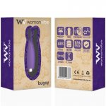 WOMANVIBE - SILIKONOWY STYMULATOR ŁECHTACZKI KRÓLIK BUGSY FIOLETOWY